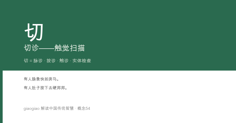 切诊：身体的触觉扫描仪与触诊探头