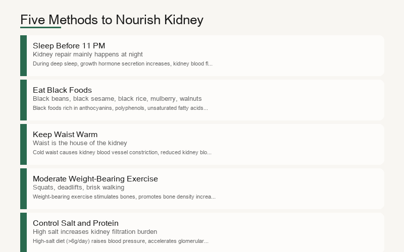 Four Methods to Nourish Shen