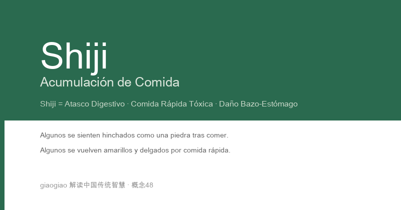 Retención de Alimentos: Atasco Digestivo, Comida para Llevar Tóxica