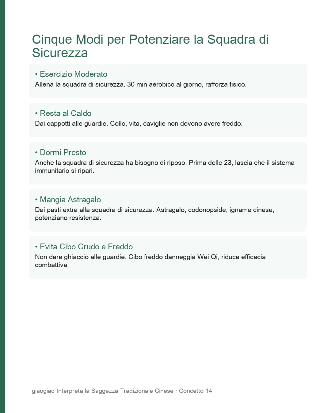 Cinque modi per nutrire il Weiqi