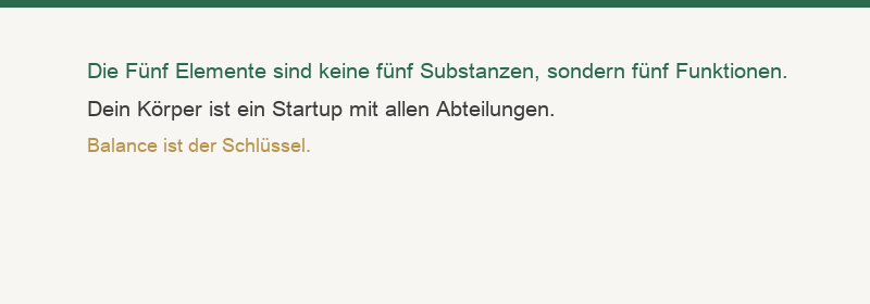 Dein Körper ist ein voll ausgestattetes Start-up