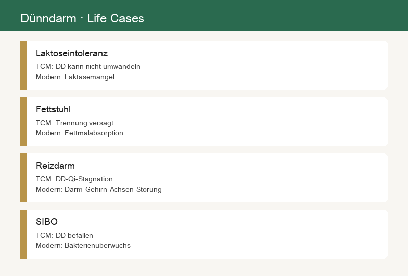 Alltagsfälle: Laktoseintoleranz, Steatorrhö, Reizdarmsyndrom, Bakterienüberwachs