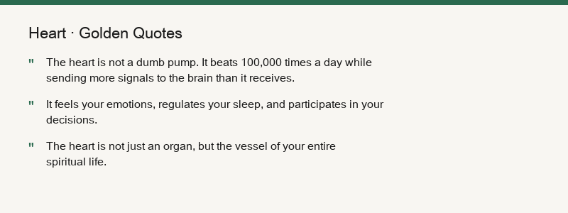 Heart Summary