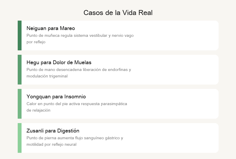 Casos de la Vida: Mareo al Levantarse, Ojos Secos, Menstruación Escasa, Heridas que Sanan Lento